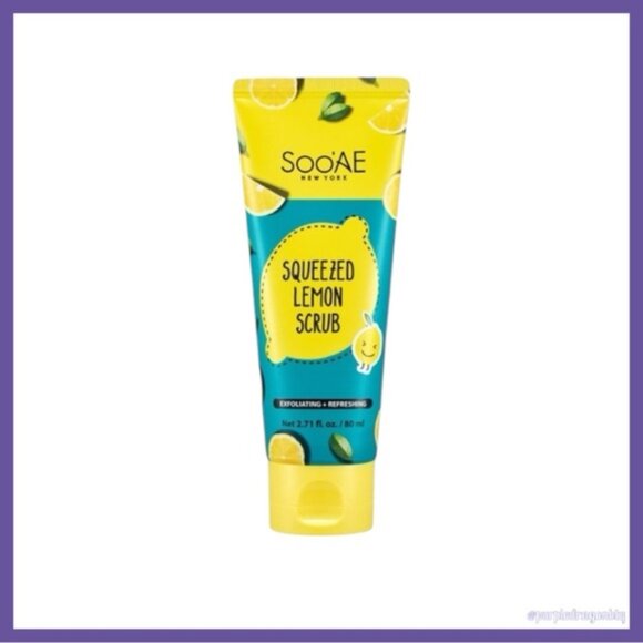 Soo’ae New York Squeezed Lemon Scrub NEW - Picture 1 of 2